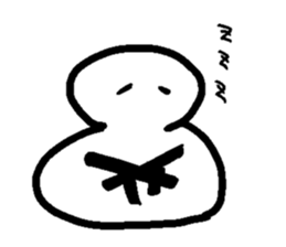 Snowman-Yukidaruman- sticker #1351990