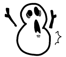 Snowman-Yukidaruman- sticker #1351992