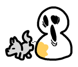 Snowman-Yukidaruman- sticker #1351995