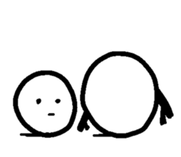 Snowman-Yukidaruman- sticker #1352000