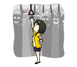 Ordinary Office girl sticker #1352049