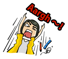 Ordinary Office girl sticker #1352066