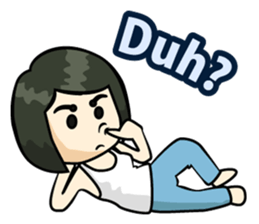 Ordinary Office girl sticker #1352069