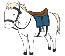 "Eri & Yu"s horse riding Day sticker #1352223