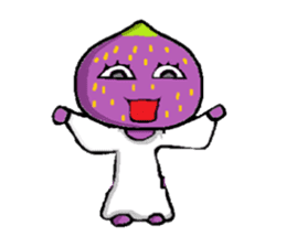 a pleasant fig man sticker #1352243