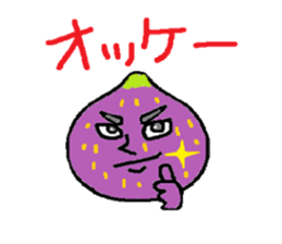 a pleasant fig man sticker #1352248