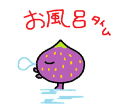 a pleasant fig man sticker #1352251