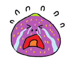 a pleasant fig man sticker #1352252