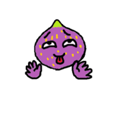 a pleasant fig man sticker #1352257