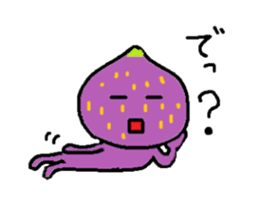 a pleasant fig man sticker #1352260