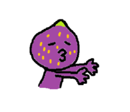 a pleasant fig man sticker #1352270