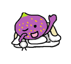 a pleasant fig man sticker #1352271