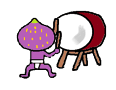 a pleasant fig man sticker #1352274