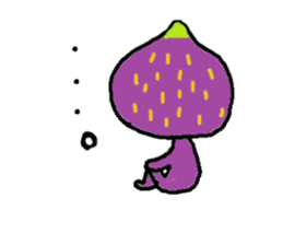 a pleasant fig man sticker #1352278