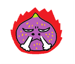 a pleasant fig man sticker #1352280