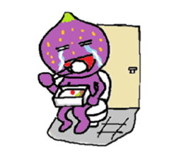 a pleasant fig man sticker #1352281