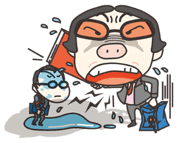 Come on, salaried workers! Part1 sticker #1352298