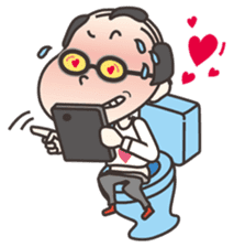 Come on, salaried workers! Part1 sticker #1352313