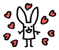 Scott Bunny and Mice sticker #1352485