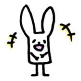 Scott Bunny and Mice sticker #1352489