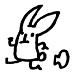 Scott Bunny and Mice sticker #1352492