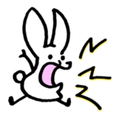 Scott Bunny and Mice sticker #1352493