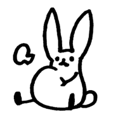 Scott Bunny and Mice sticker #1352496