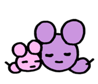 Scott Bunny and Mice sticker #1352500