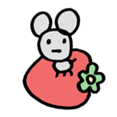 Scott Bunny and Mice sticker #1352515