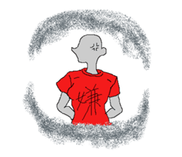 kanji T-shirt sticker #1352643