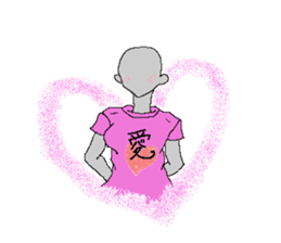 kanji T-shirt sticker #1352658