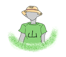 kanji T-shirt sticker #1352673