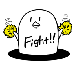 The strange living thing in a hole sticker #1352747