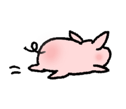 A small baby pig sticker #1353323