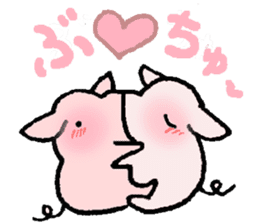 A small baby pig sticker #1353340