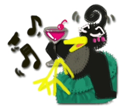 Happy Penguin everyday sticker #1353453