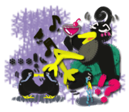 Happy Penguin everyday sticker #1353467