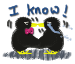 Happy Penguin everyday sticker #1353468