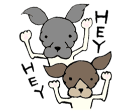 Skinny dogs festival! sticker #1353892