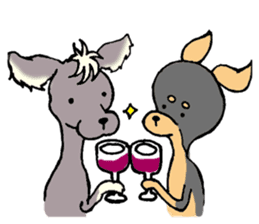 Skinny dogs festival! sticker #1353915