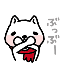 omoshiro cat & omokuro cat sticker #1354492