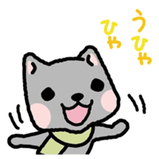 omoshiro cat & omokuro cat sticker #1354501