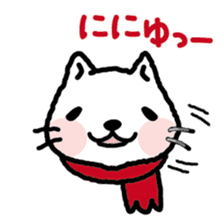 omoshiro cat & omokuro cat sticker #1354507