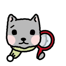 omoshiro cat & omokuro cat sticker #1354511