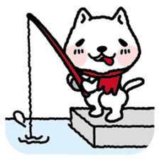 omoshiro cat & omokuro cat sticker #1354514