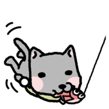 omoshiro cat & omokuro cat sticker #1354515