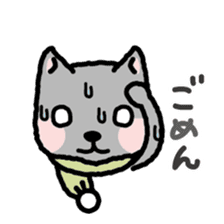 omoshiro cat & omokuro cat sticker #1354517