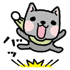 omoshiro cat & omokuro cat sticker #1354519