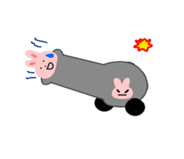 Various rabbit sticker #1354762