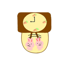 Various rabbit sticker #1354781